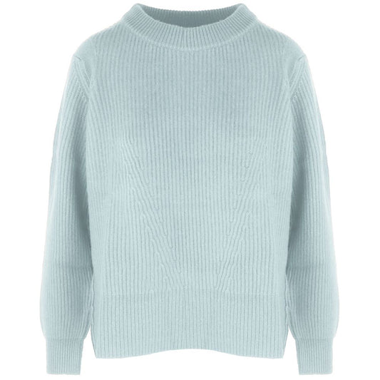 Malo Hellblauer Kaschmirpullover für Frauen