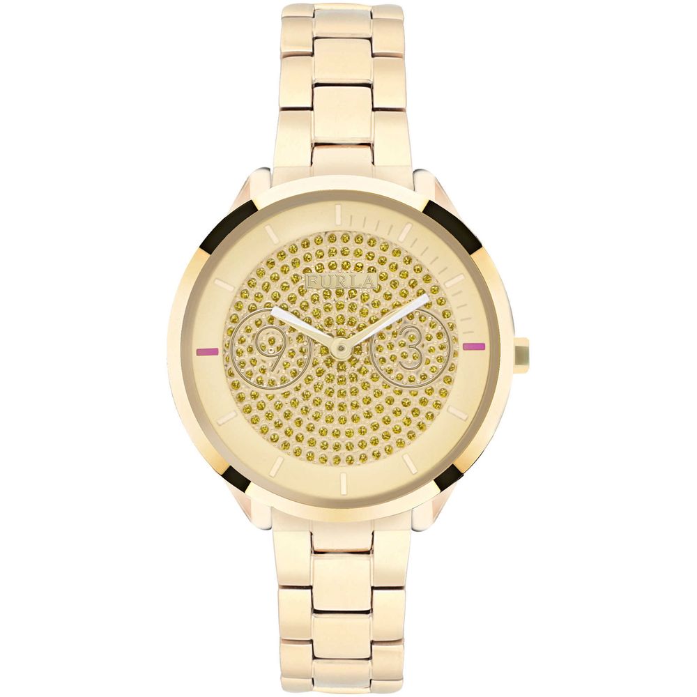 Furla gold-steel watch