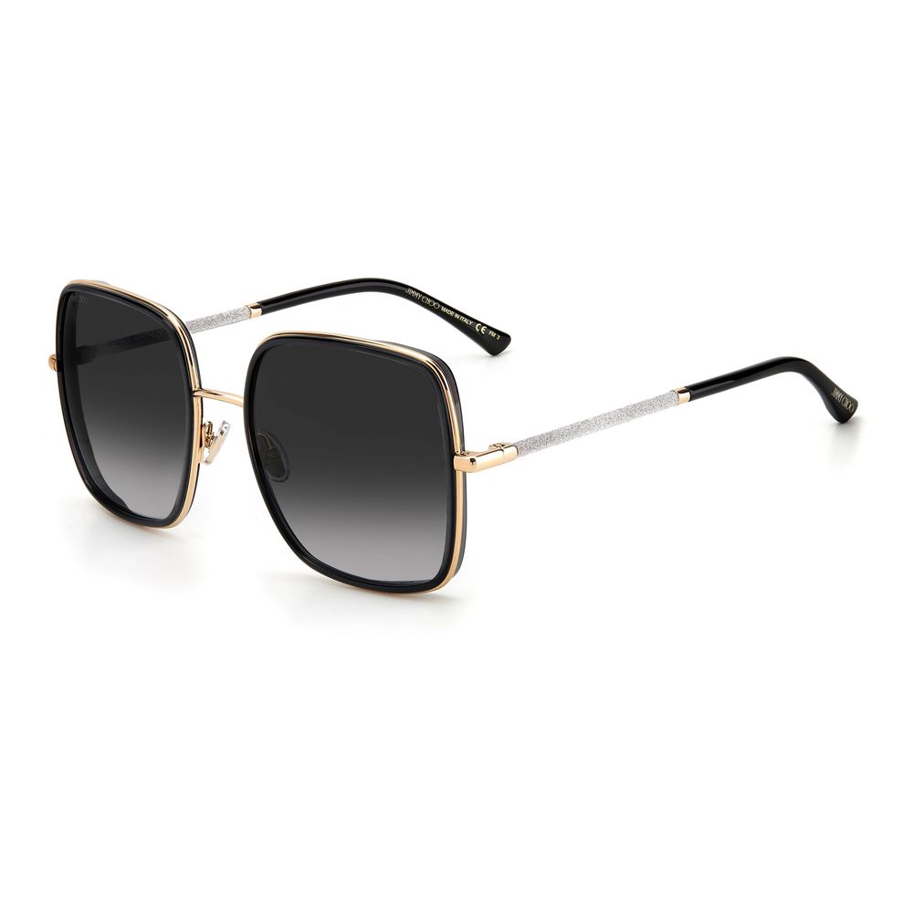 Jimmy Choo Graue Metall-Sonnenbrille