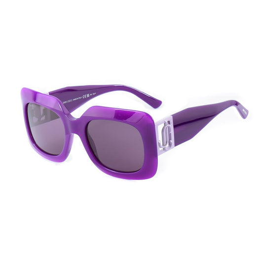 Jimmy Choo Purple Resin aurinkolasit