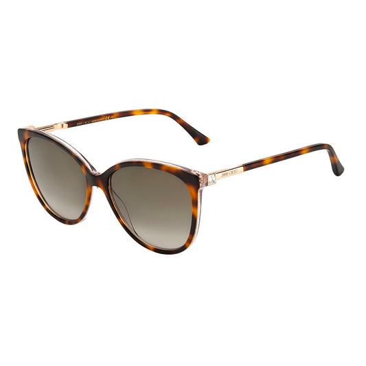 Jimmy Choo Brown Acetate aurinkolasit