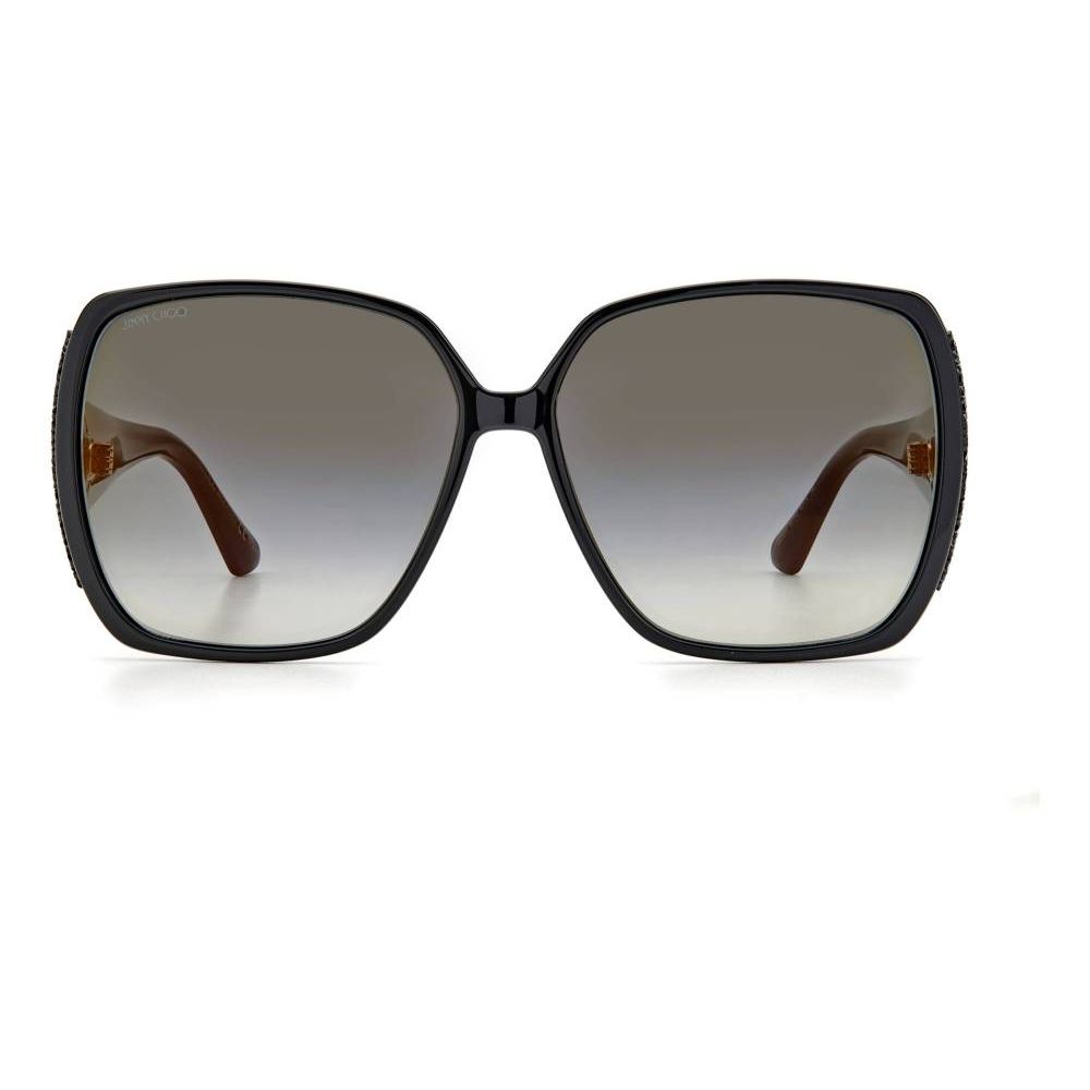 Jimmy Choo Schwarze Plastiksonnenbrille