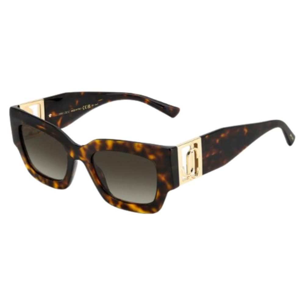 Jimmy Choo Braune Sonnenbrille aus Harz