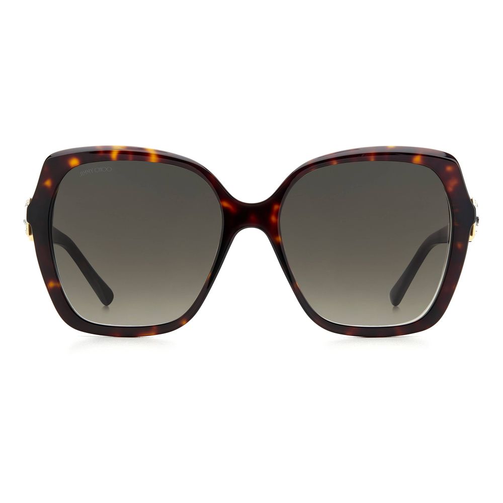 Jimmy Choo Brown Acetate aurinkolasit