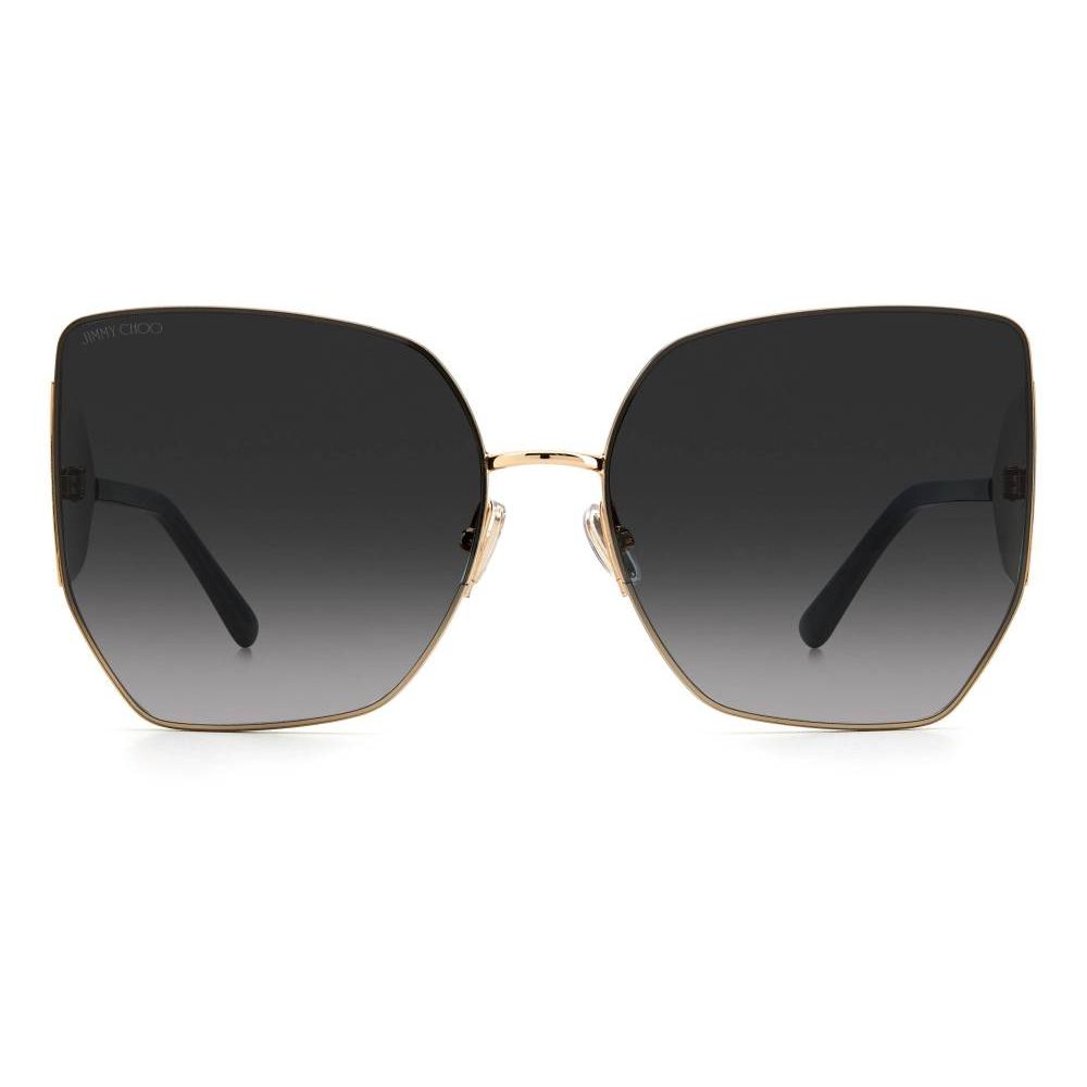 Jimmy Choo Goldene Metall-Sonnenbrille