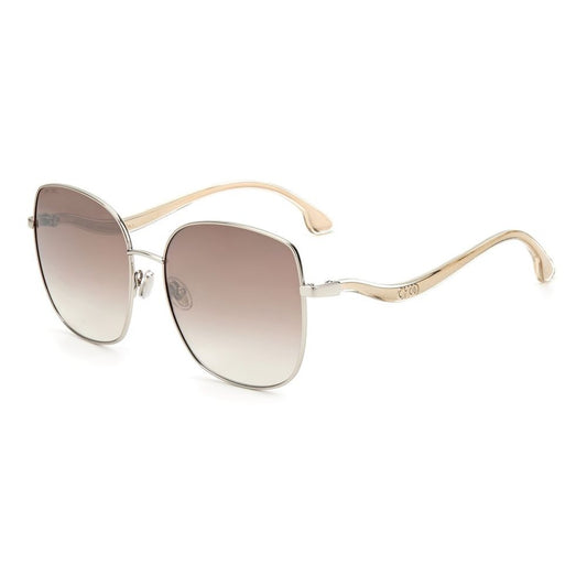 Jimmy Choo Graue Metall-Sonnenbrille