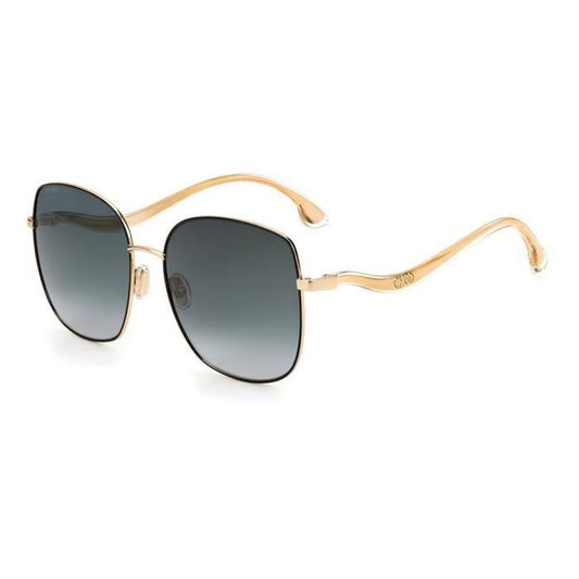 Jimmy Choo Goldene Metall-Sonnenbrille