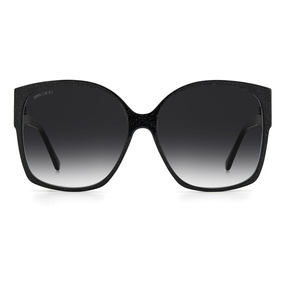 Jimmy Choo Schwarze Acetat-Sonnenbrille