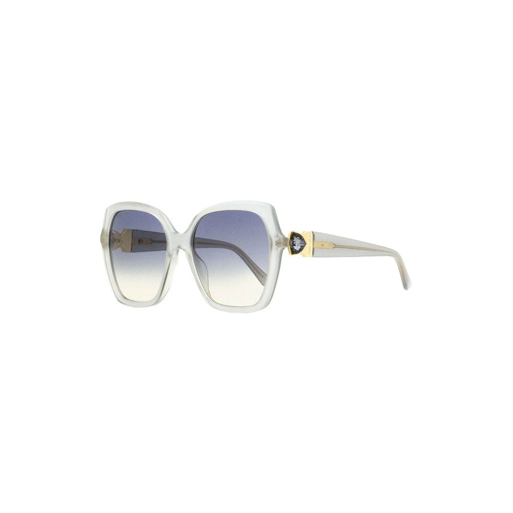 Jimmy Choo Weiße Kunstharz-Sonnenbrille