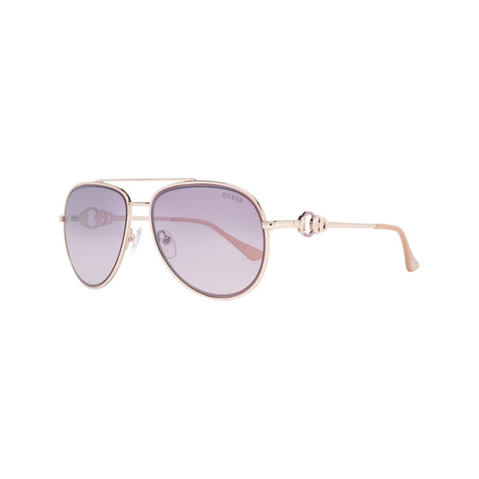 Guess Goldene Metall-Sonnenbrille