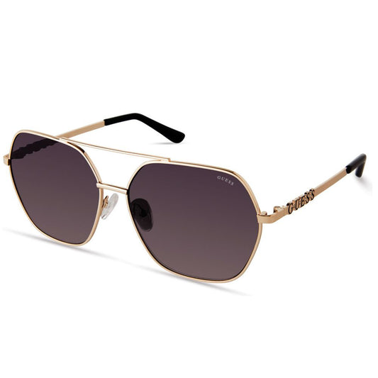 Guess Goldene Metall-Sonnenbrille