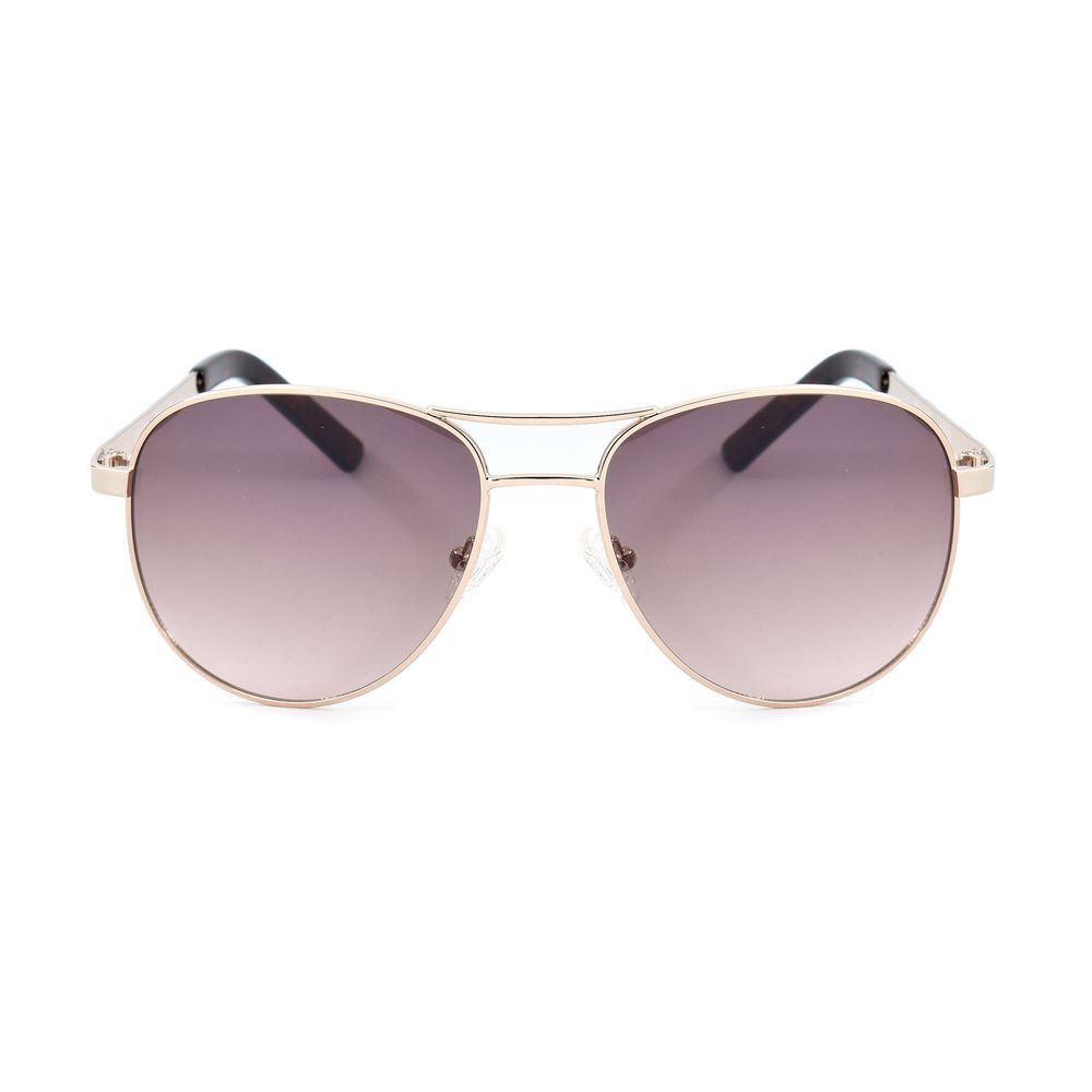 Guess Goldfarbene Metall-Sonnenbrille