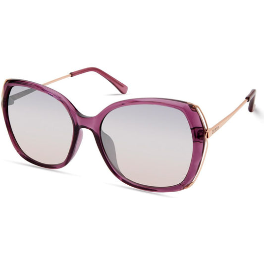 Guess Lila Metall-Sonnenbrille