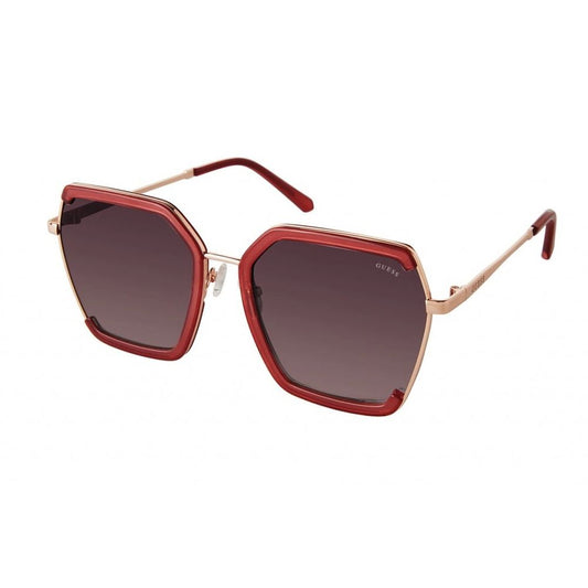 Guess Rote Metall-Sonnenbrille