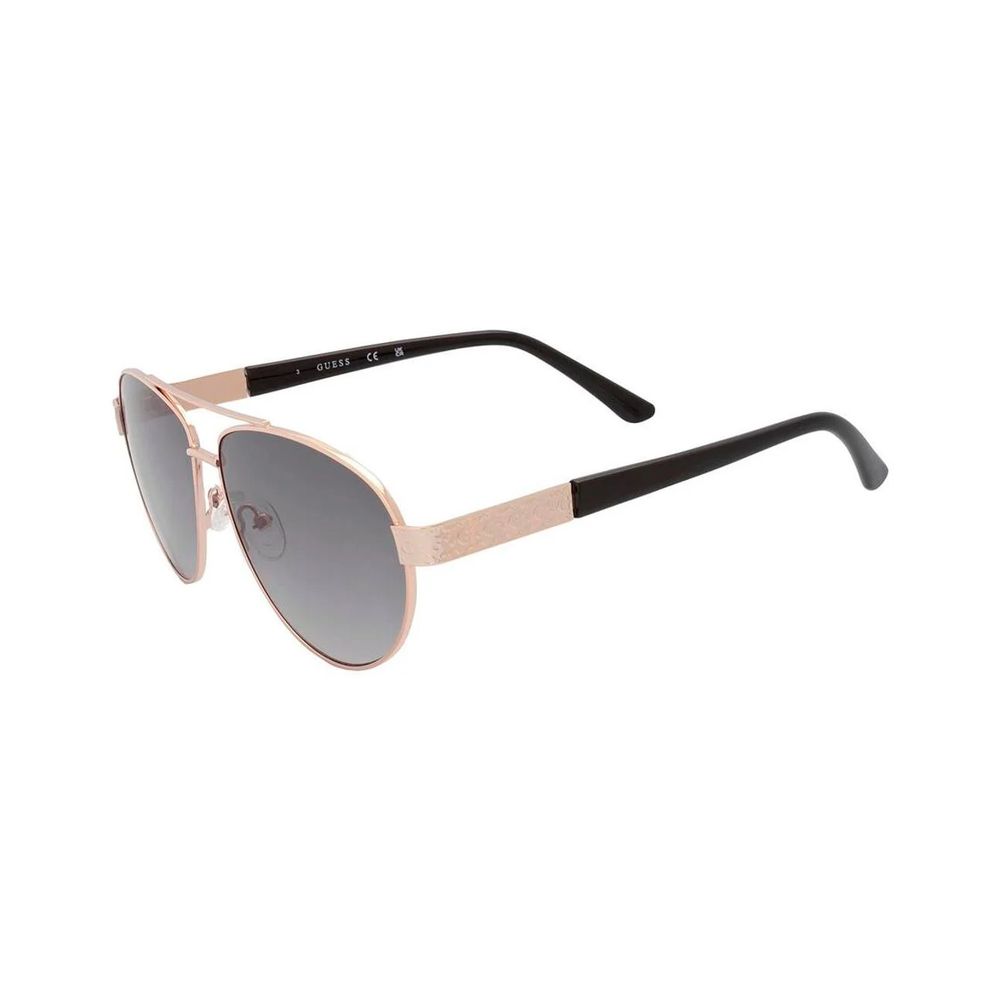 Guess Goldene Metall-Sonnenbrille