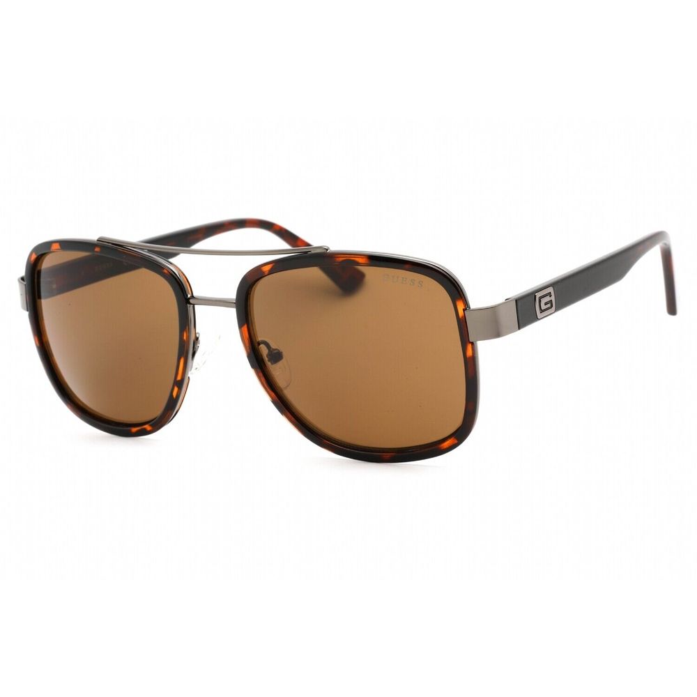 Guess Braune Metall-Sonnenbrille