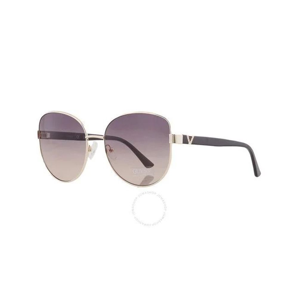 Guess Goldene Metall-Sonnenbrille