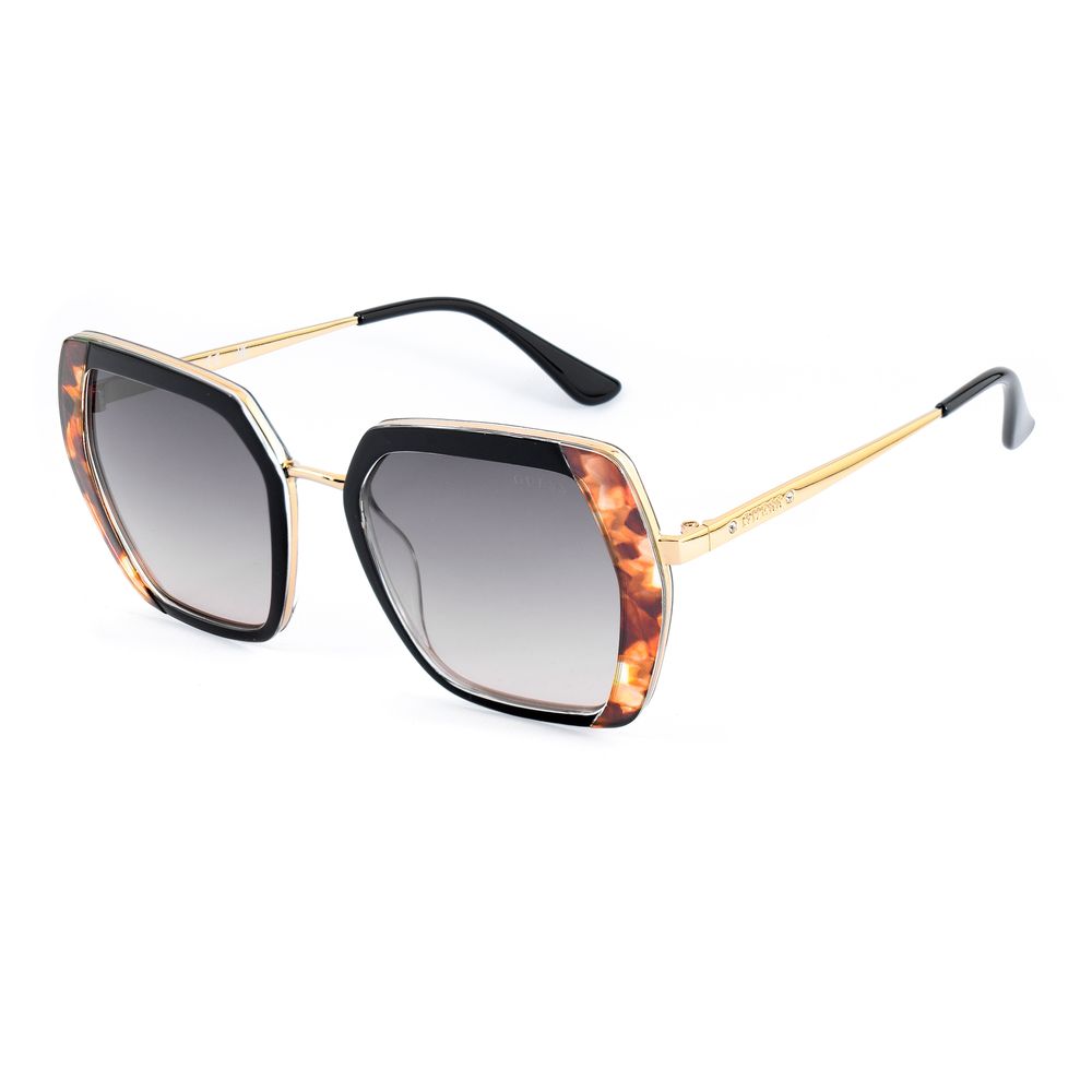 Guess Schwarze Metall-Sonnenbrille