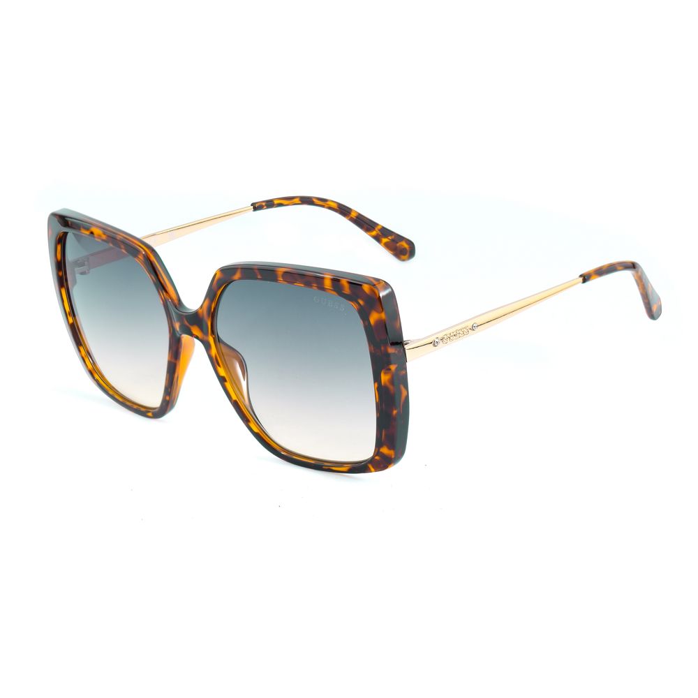 Guess Braune Metall-Sonnenbrille