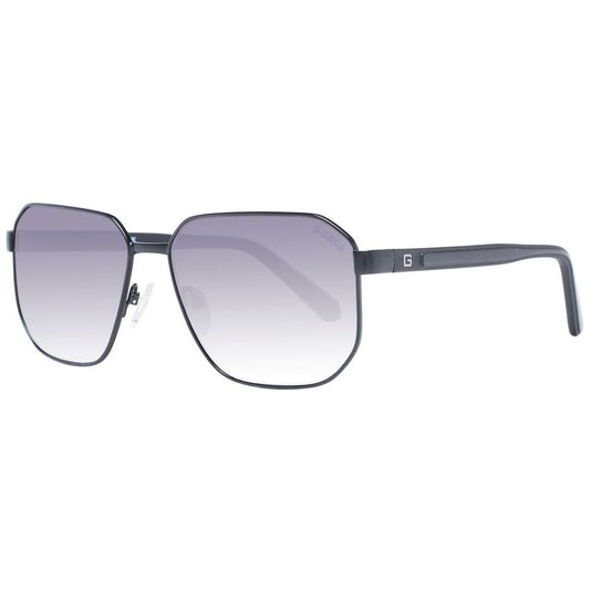 Guess Schwarze Metall-Sonnenbrille