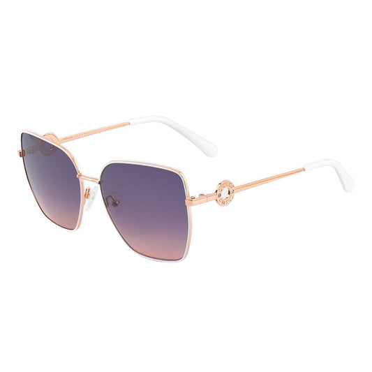 Guess Goldene Metall-Sonnenbrille