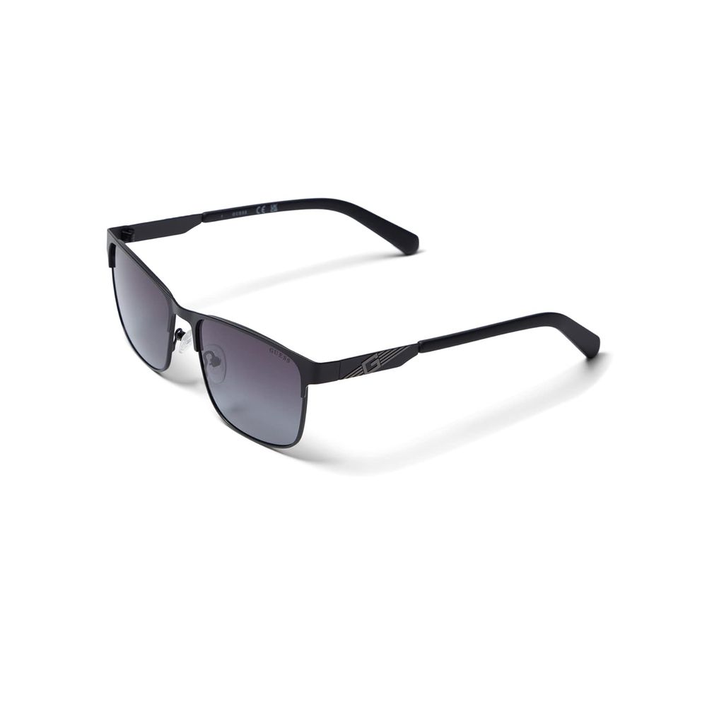 Guess Schwarze Metall-Sonnenbrille