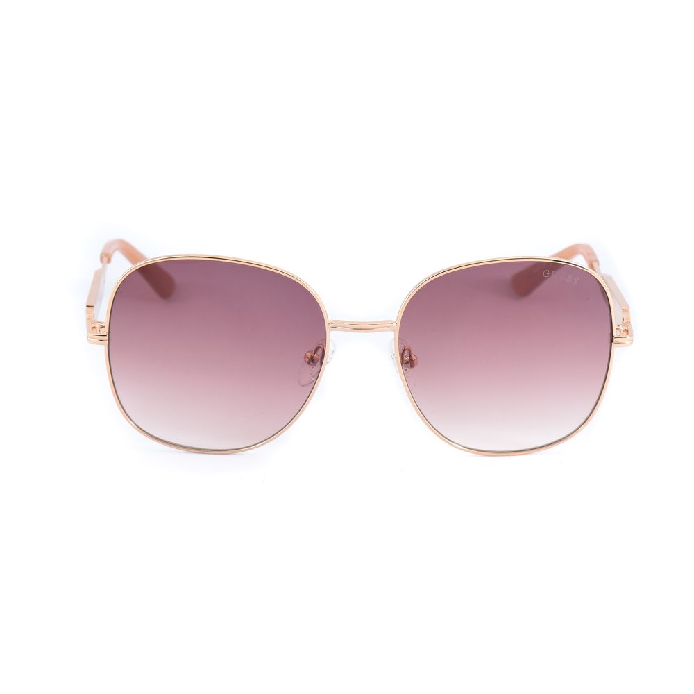 Guess Goldene Metall-Sonnenbrille