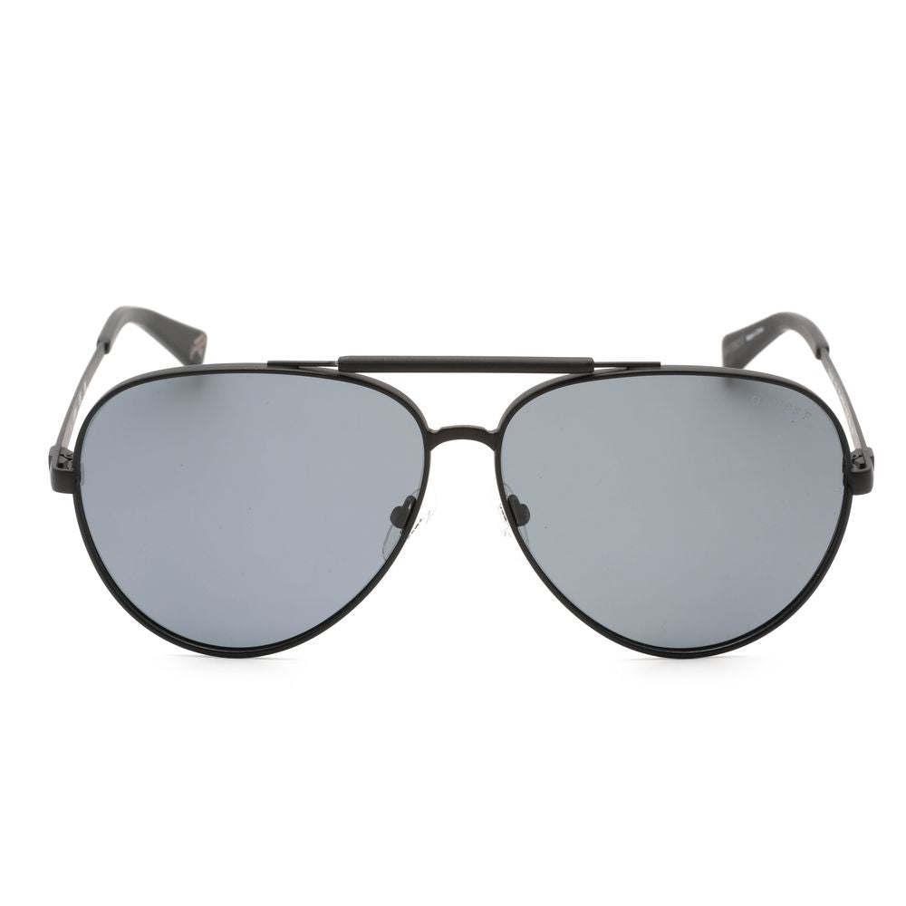 Guess Schwarze Metall-Sonnenbrille