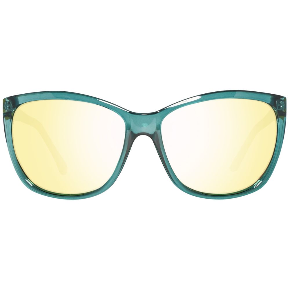 Guess Grüne Plastiksonnenbrille