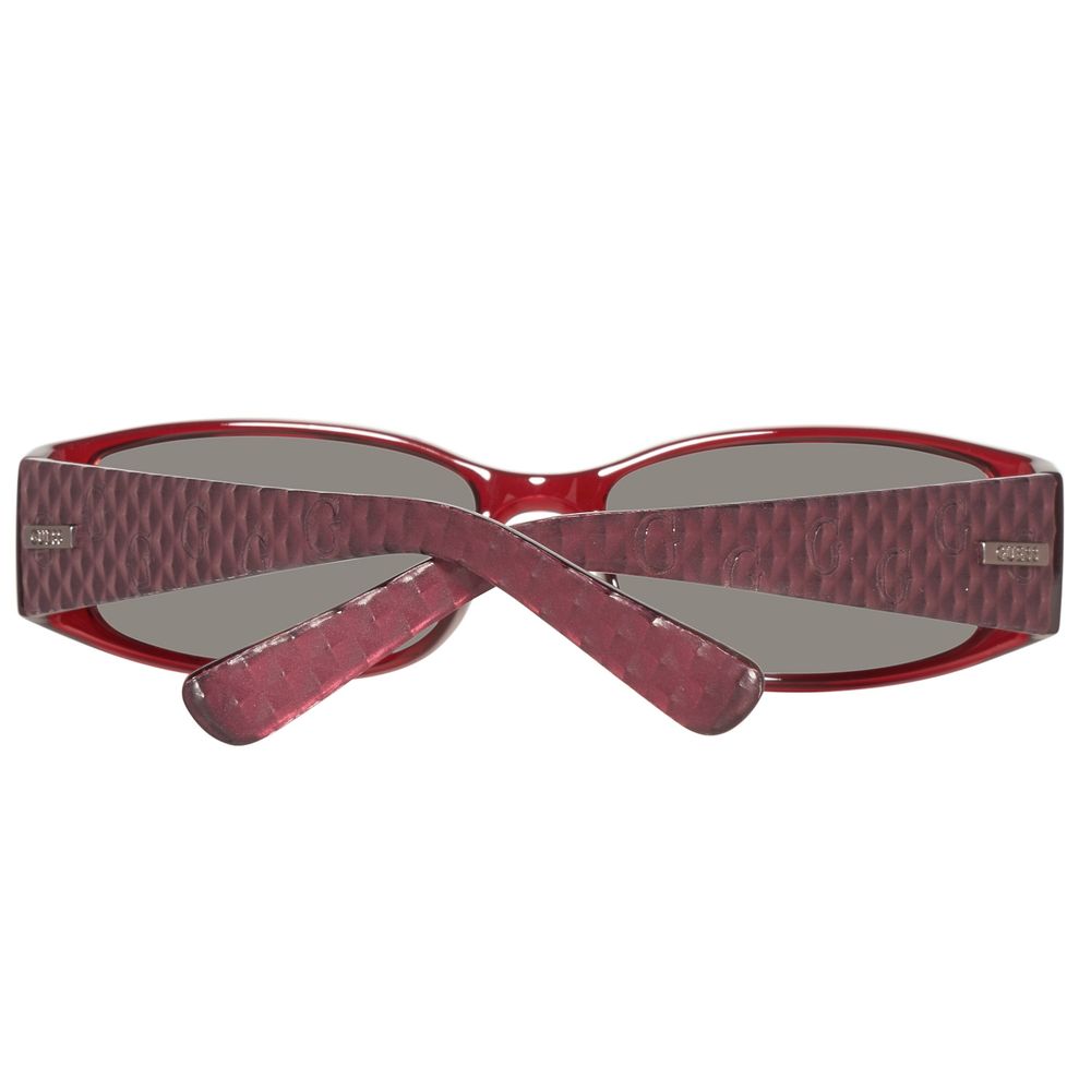 Guess Rote Plastiksonnenbrille