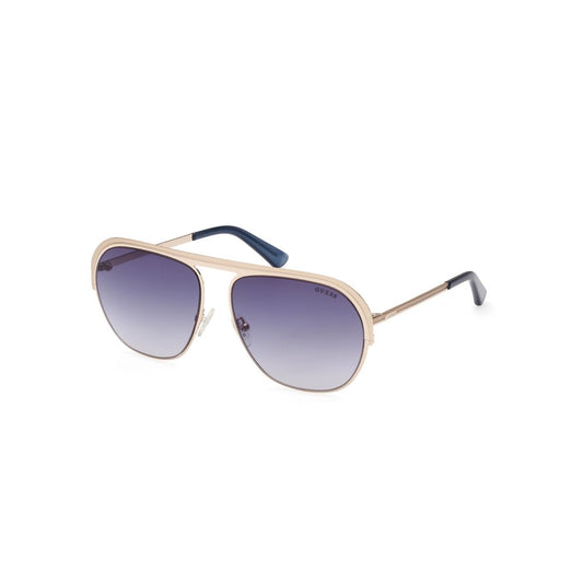 Guess Goldene Metall-Sonnenbrille