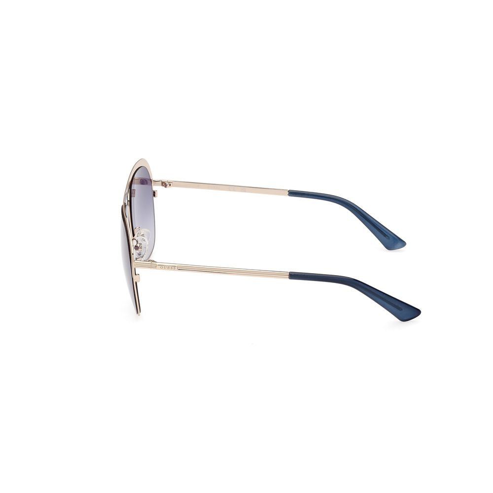 Guess Goldene Metall-Sonnenbrille