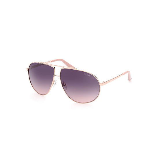 Guess Roségoldene Metall-Sonnenbrille