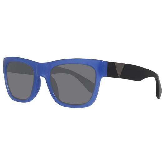 Guess Blaue Plastiksonnenbrille