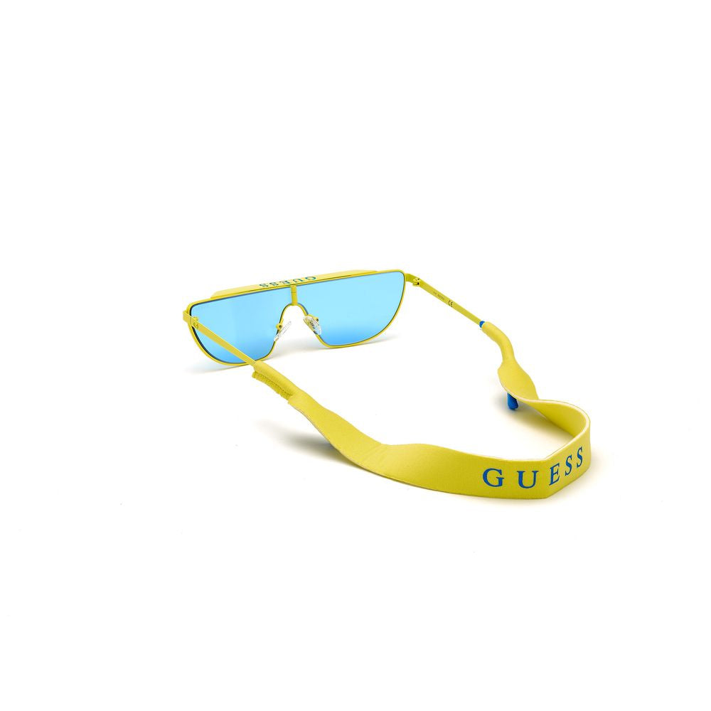 Guess Gelbe Metall-Sonnenbrille