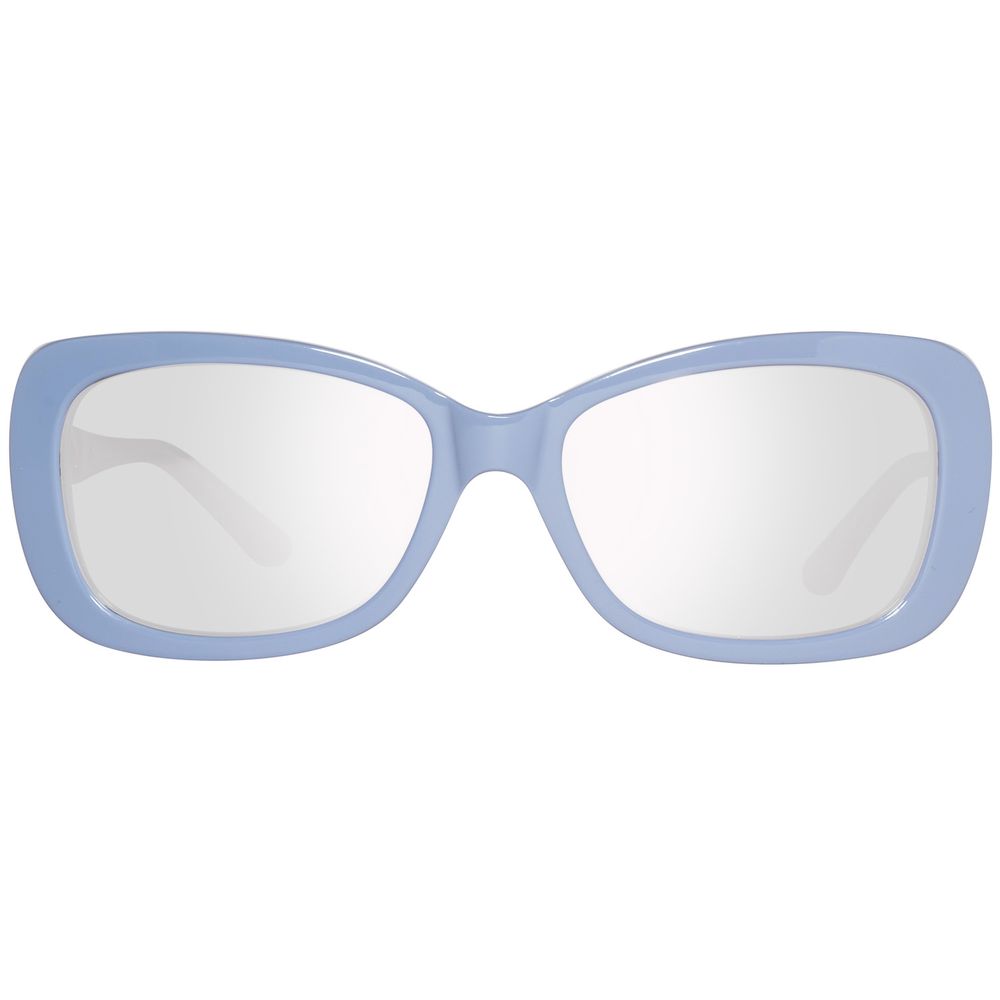 Guess Blaue Plastiksonnenbrille