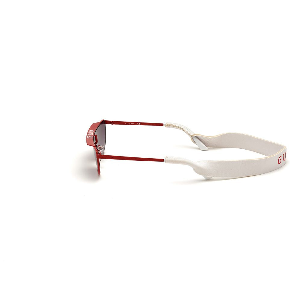 Guess Rote Metall-Sonnenbrille