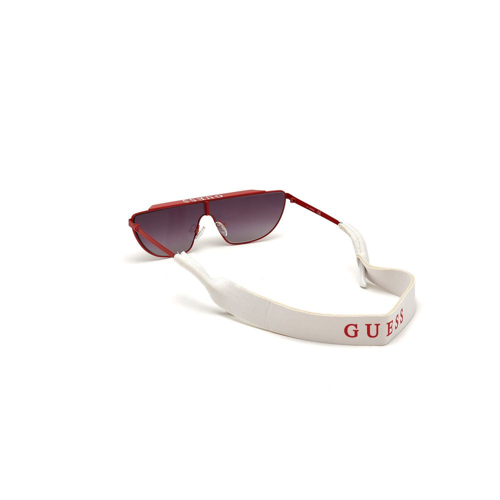 Guess Rote Metall-Sonnenbrille