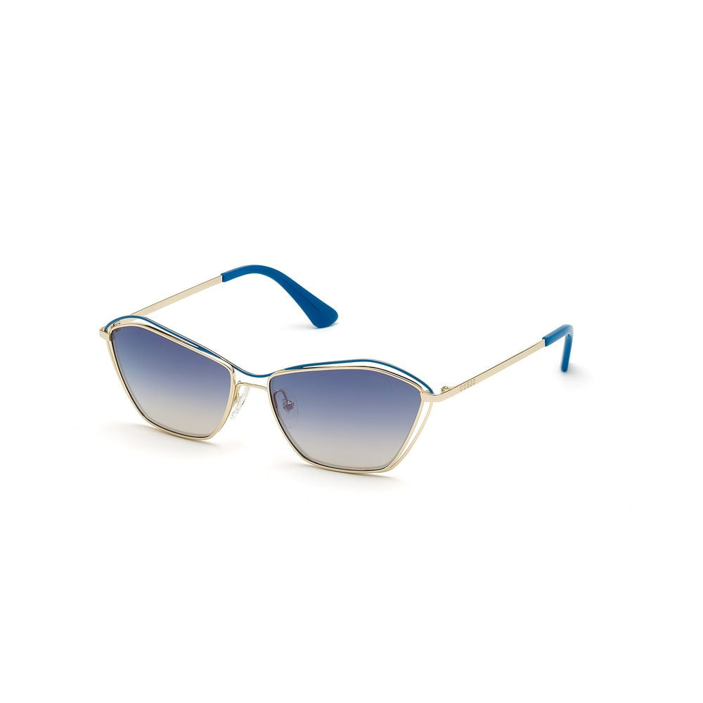 Guess Goldene Metall-Sonnenbrille