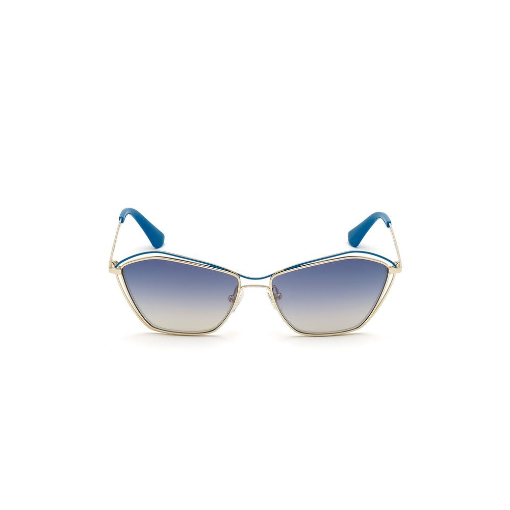 Guess Goldene Metall-Sonnenbrille