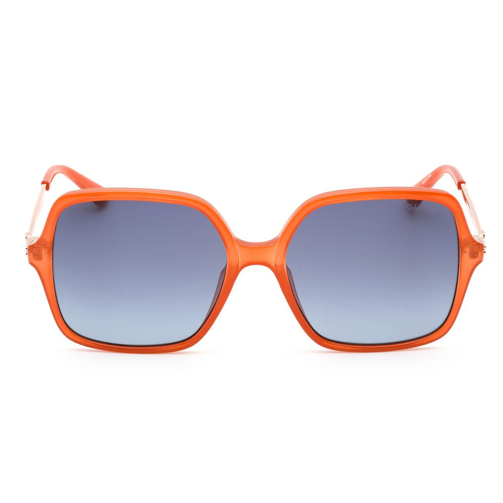 Guess Orangefarbene Plastiksonnenbrille