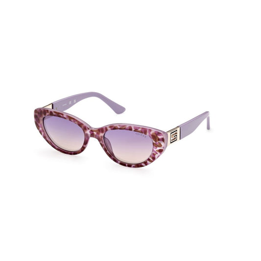 Guess Lila gespritzte Sonnenbrille