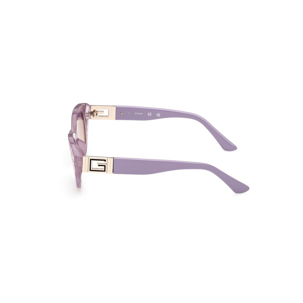 Guess Lila gespritzte Sonnenbrille