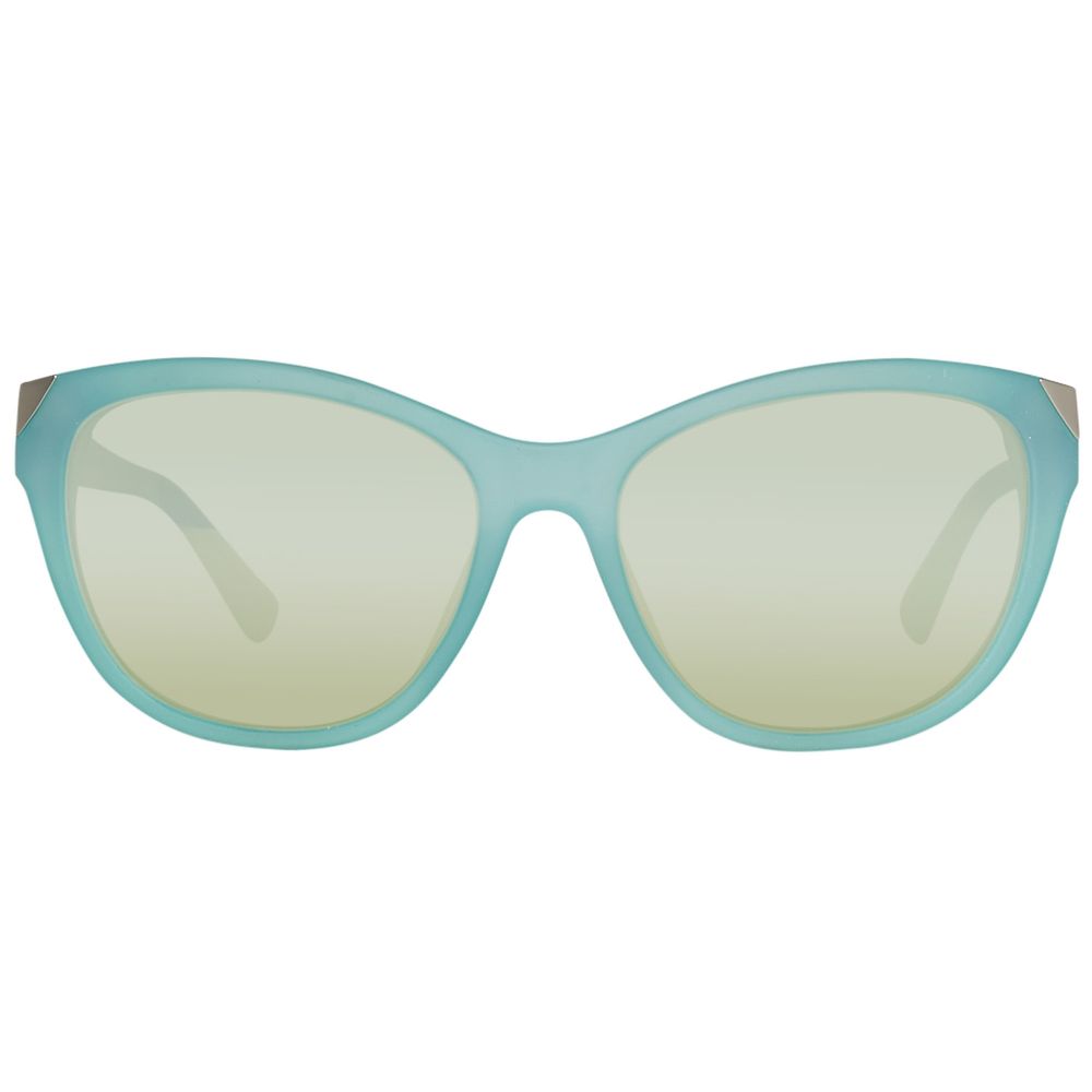 Guess Blaue Plastiksonnenbrille