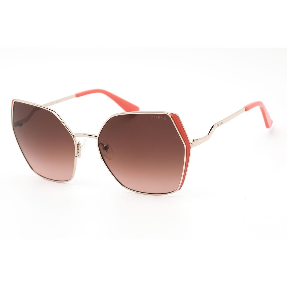 Guess Goldene Metall-Sonnenbrille