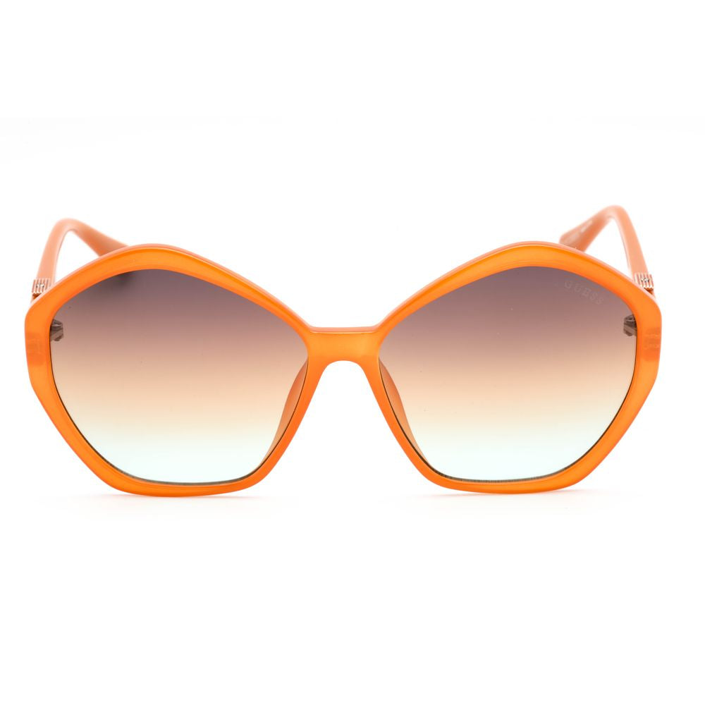 Guess Orangefarbene Plastiksonnenbrille