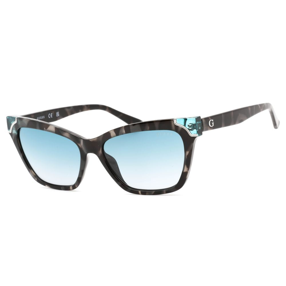 Guess Blaue Plastiksonnenbrille