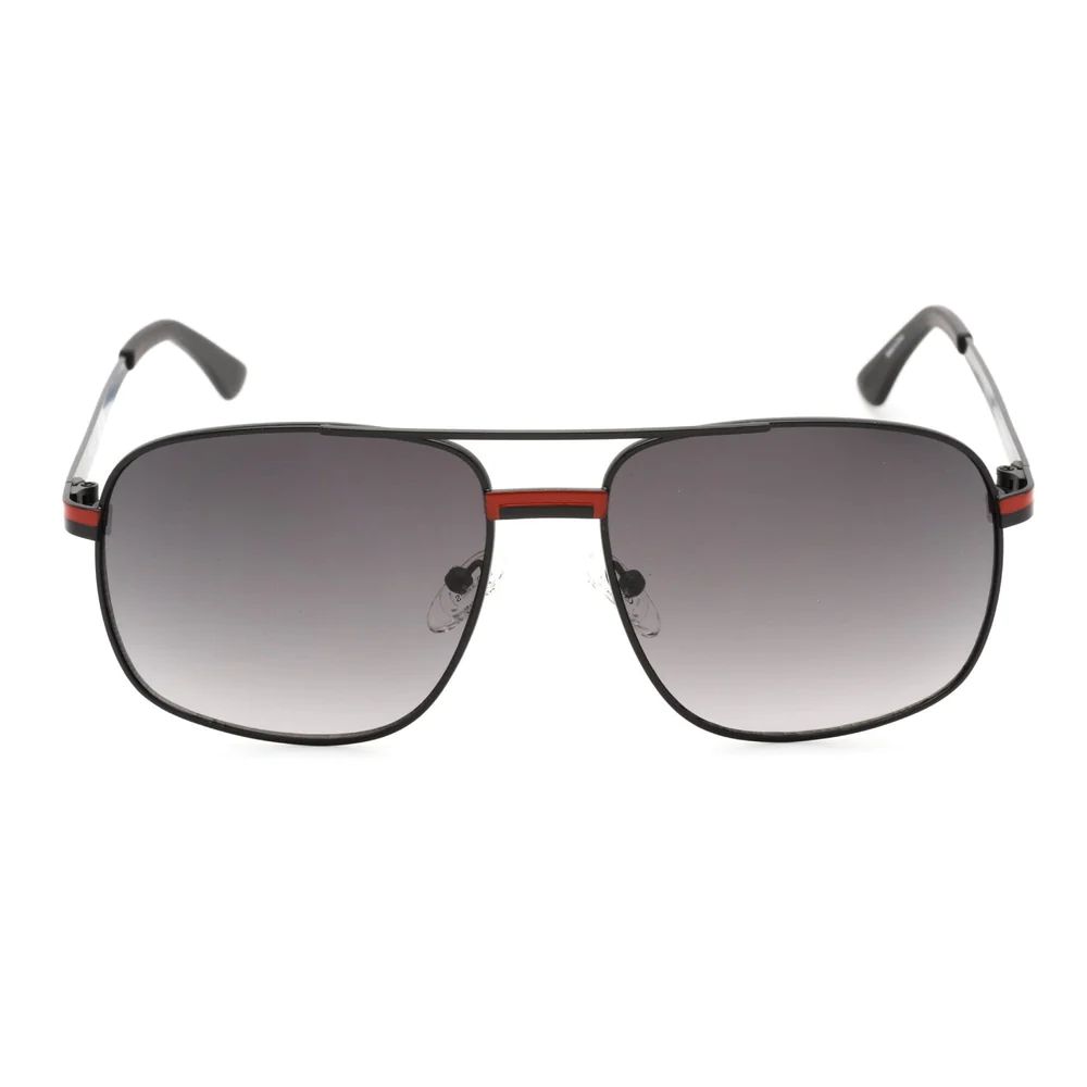 Guess Schwarze Metall-Sonnenbrille