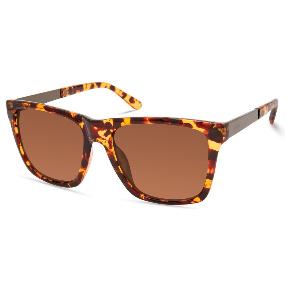 Guess Braune Sonnenbrille aus Harz