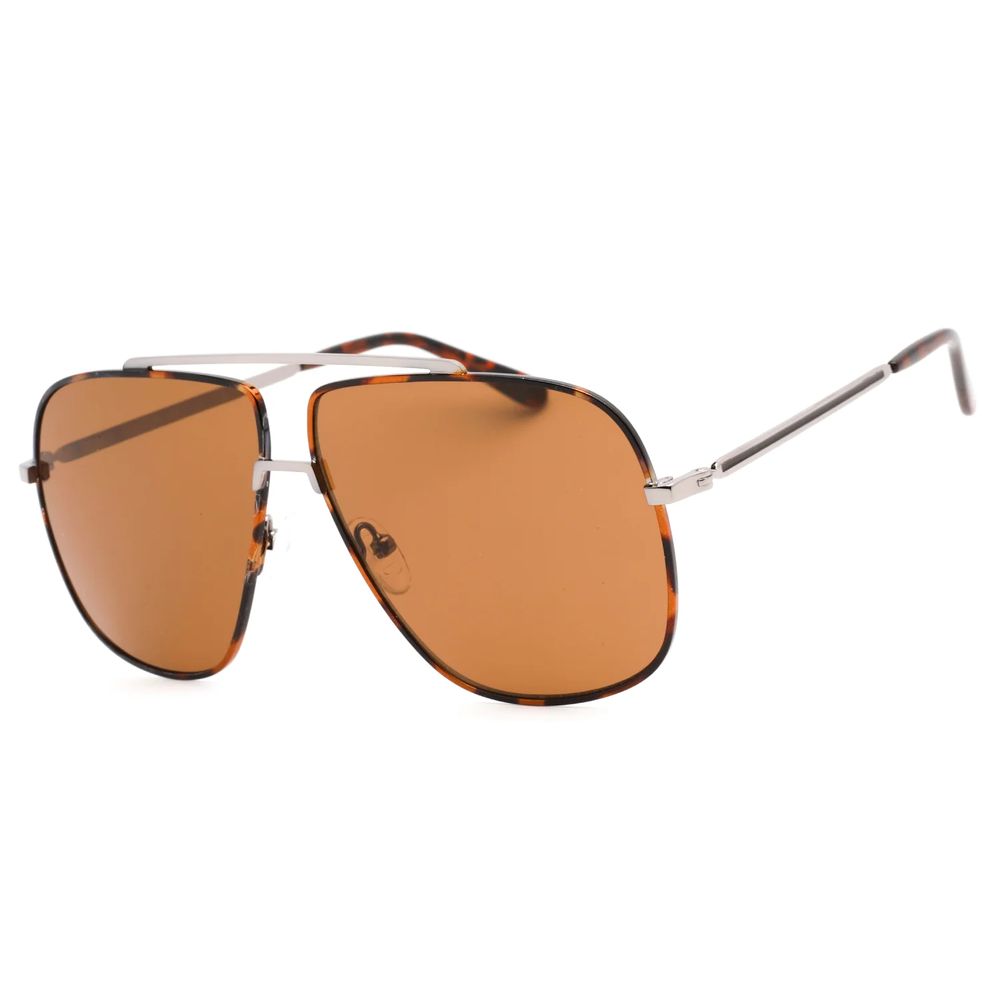 Guess Braune Metall-Sonnenbrille